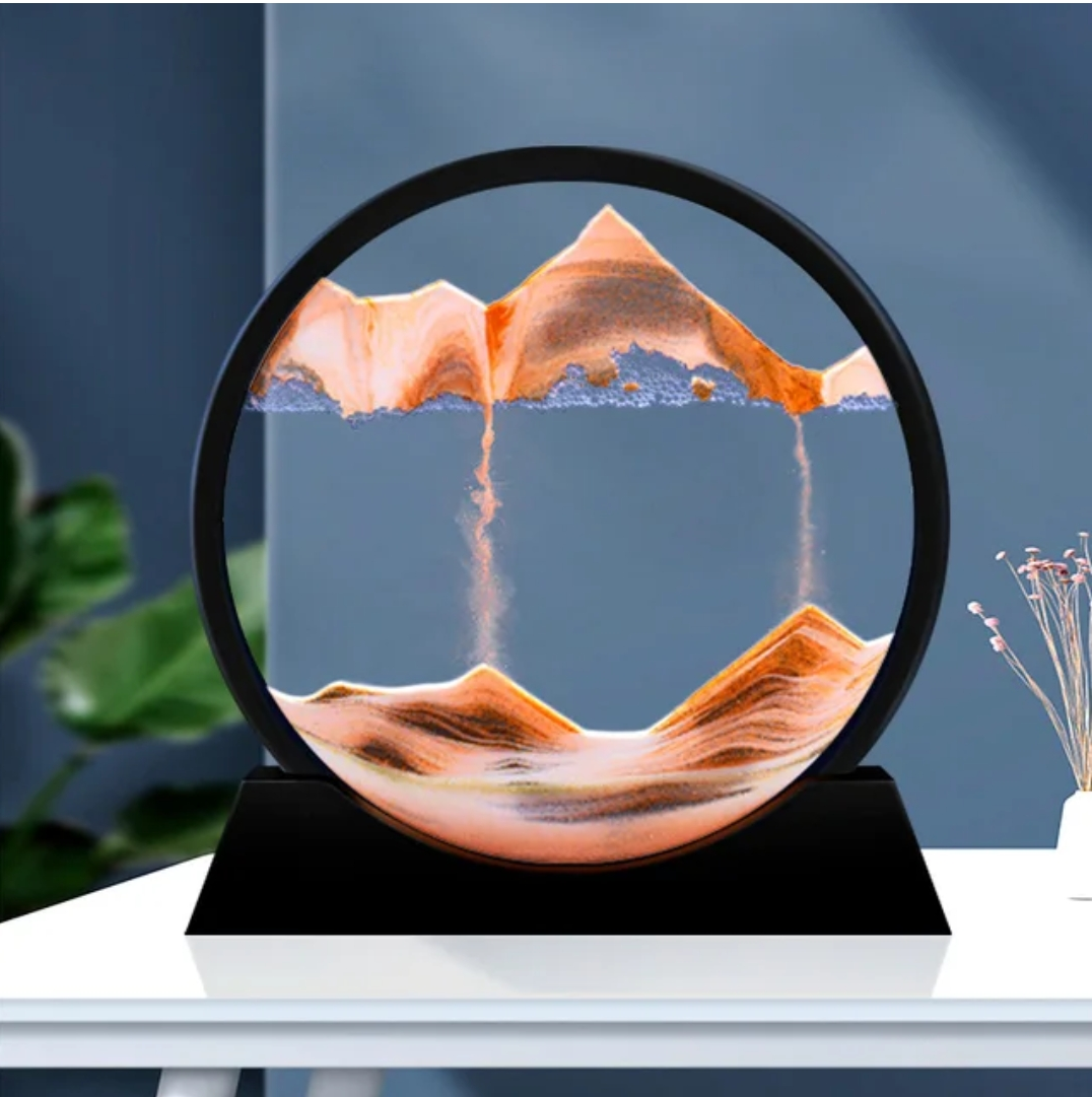 Moving Sand Painting 3D Dynamic Art 25 cm