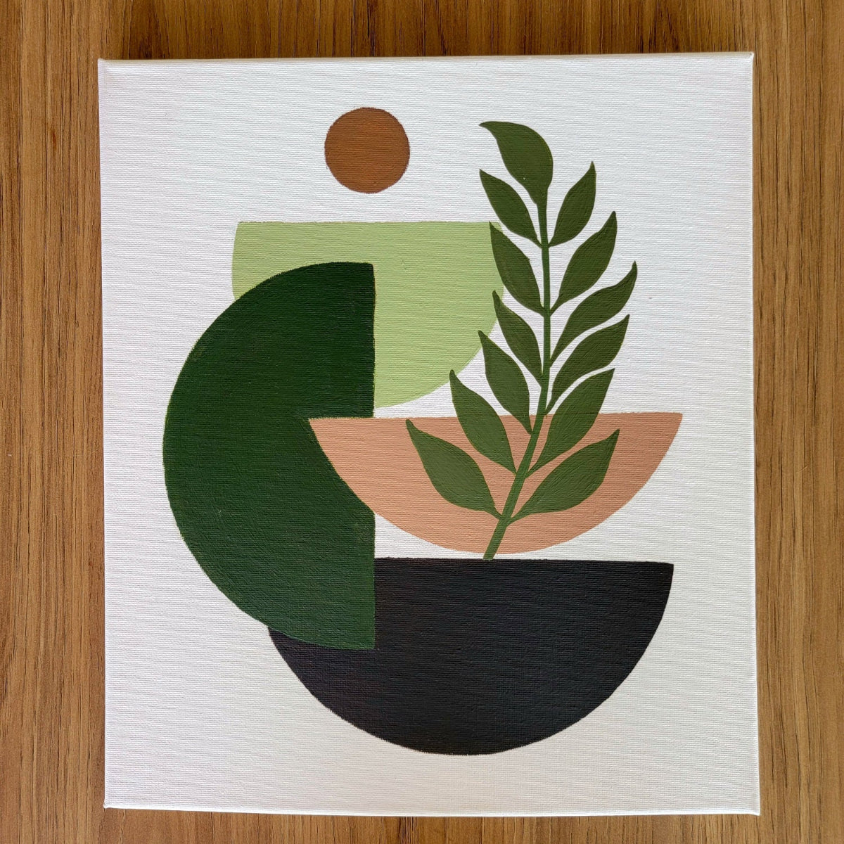 Acrylic on Canva 40x30 cm 🌿
