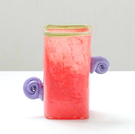 pink vase