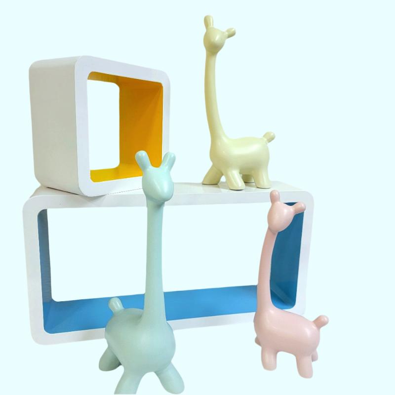 Ceramic Giraffe Figurine 1 Pc