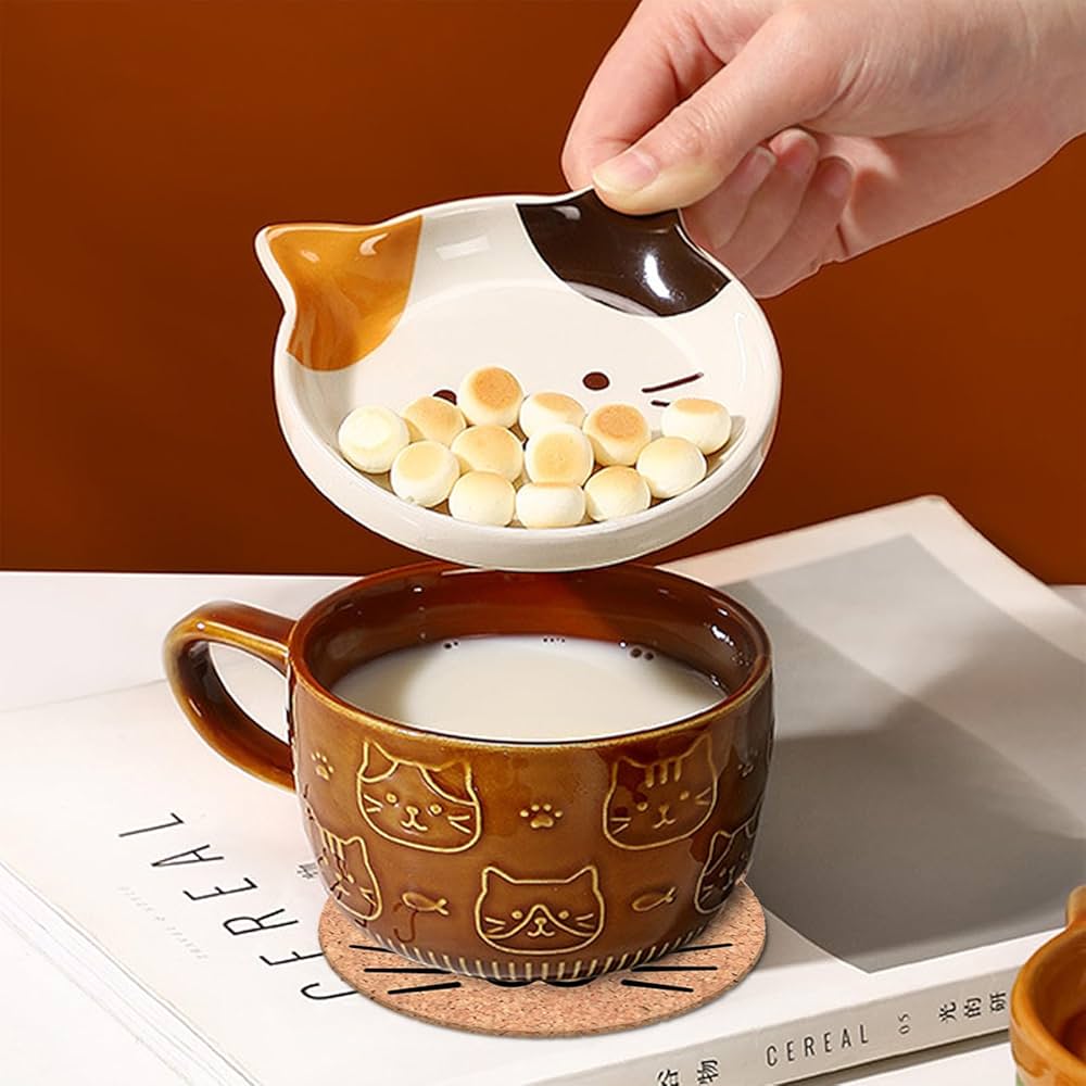 Pet Mug + Coaster Plate 350 ml