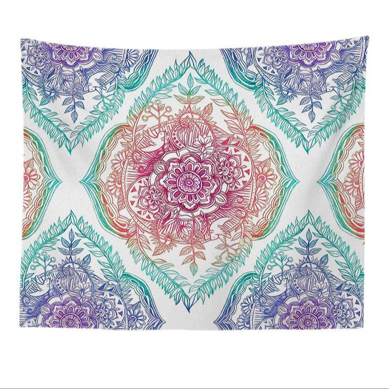 Tapestry Wall Hanging Mandala 130x150 cm