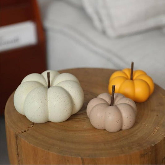 Decorative Pumpkin Ceramic Ornament 13x9 cm