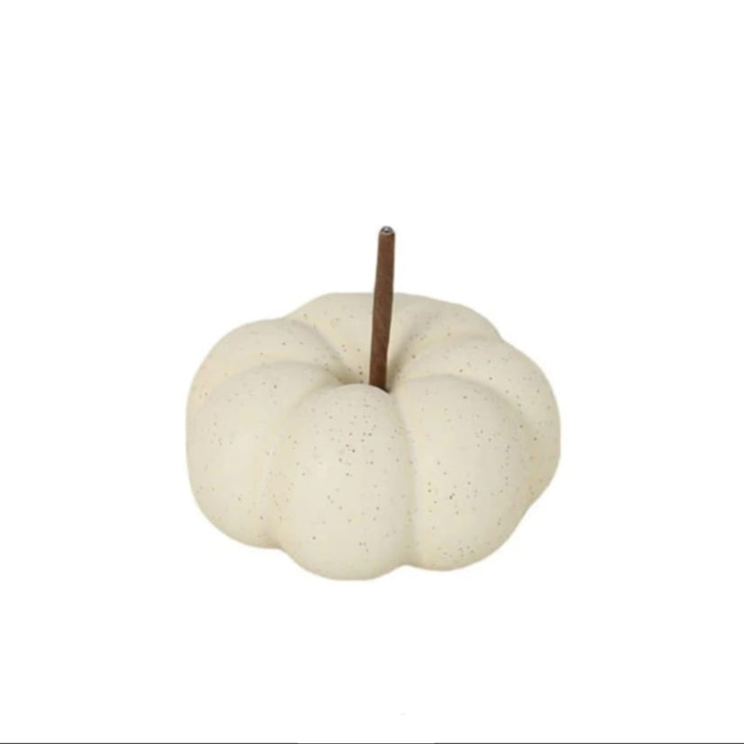 Decorative Pumpkin Ceramic Ornament 13x9 cm