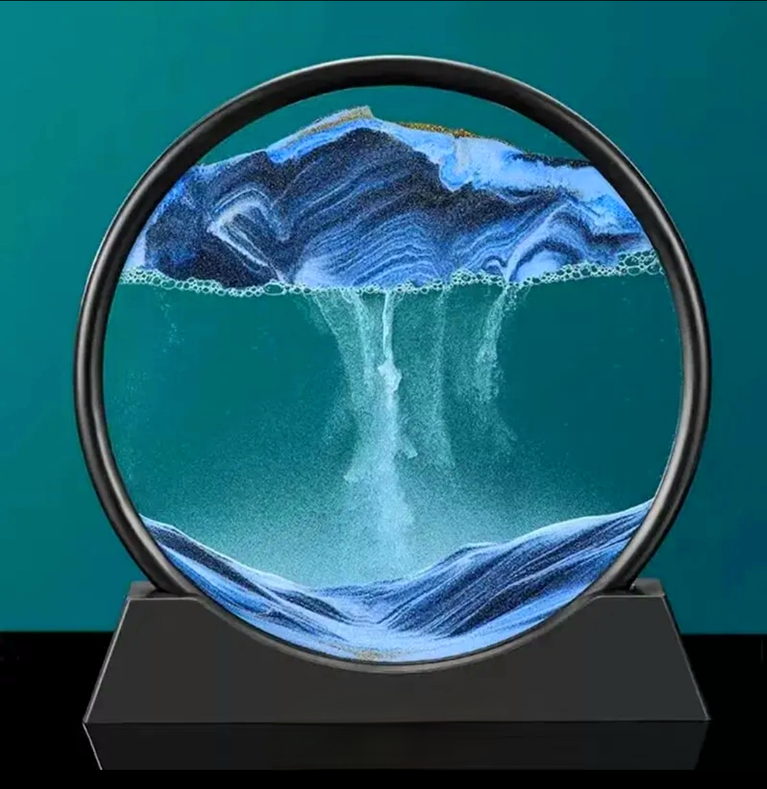 Moving Sand Painting 3D Dynamic Art 25 cm