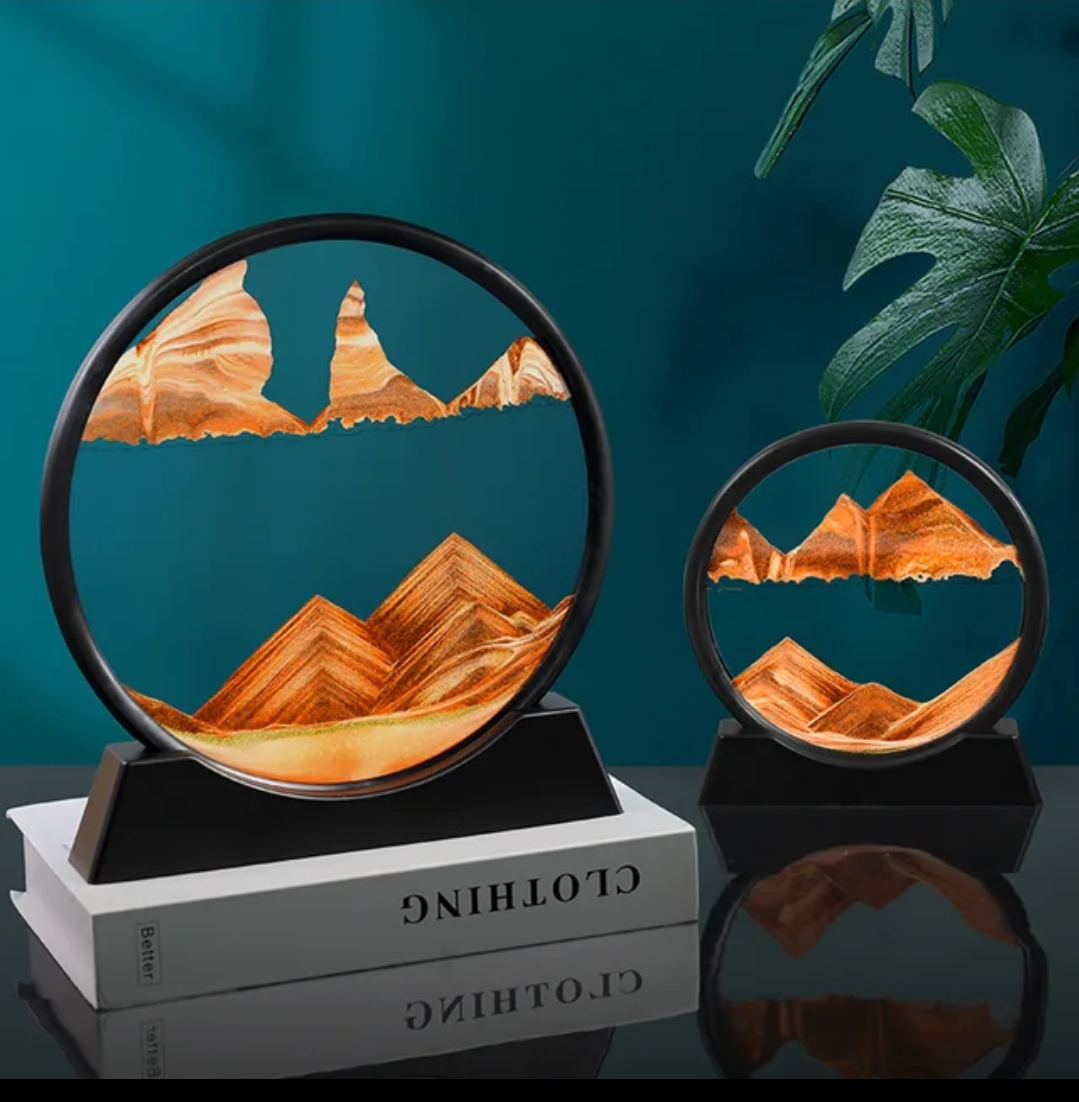 Moving Sand Painting 3D Dynamic Art 25 cm