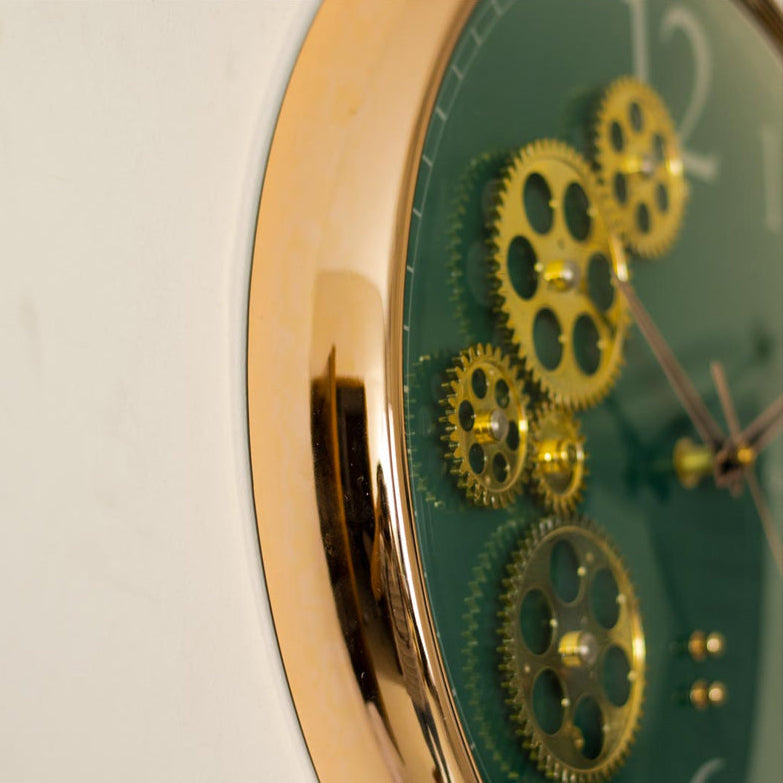 Victorian Wall Clock Rondelle Mechanic 38 cm