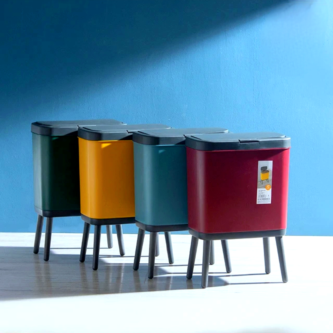 Waste Bin Table Colorful 50x32 cm