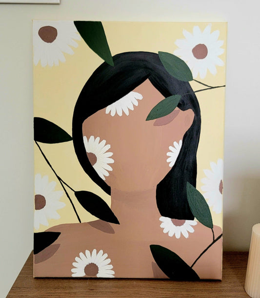 Acrylic on Canva 40x30 cm 🌼