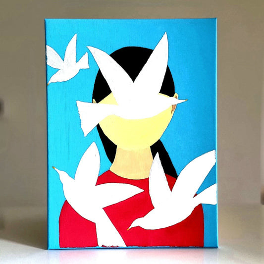 Acrylic on Canva 40x30 cm 🕊