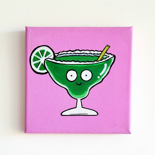 cute margarita painting