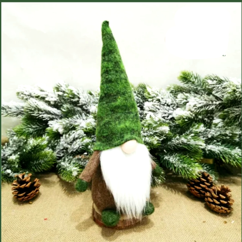 Self Standing Santa Gnome 25 cm, 1 Pc