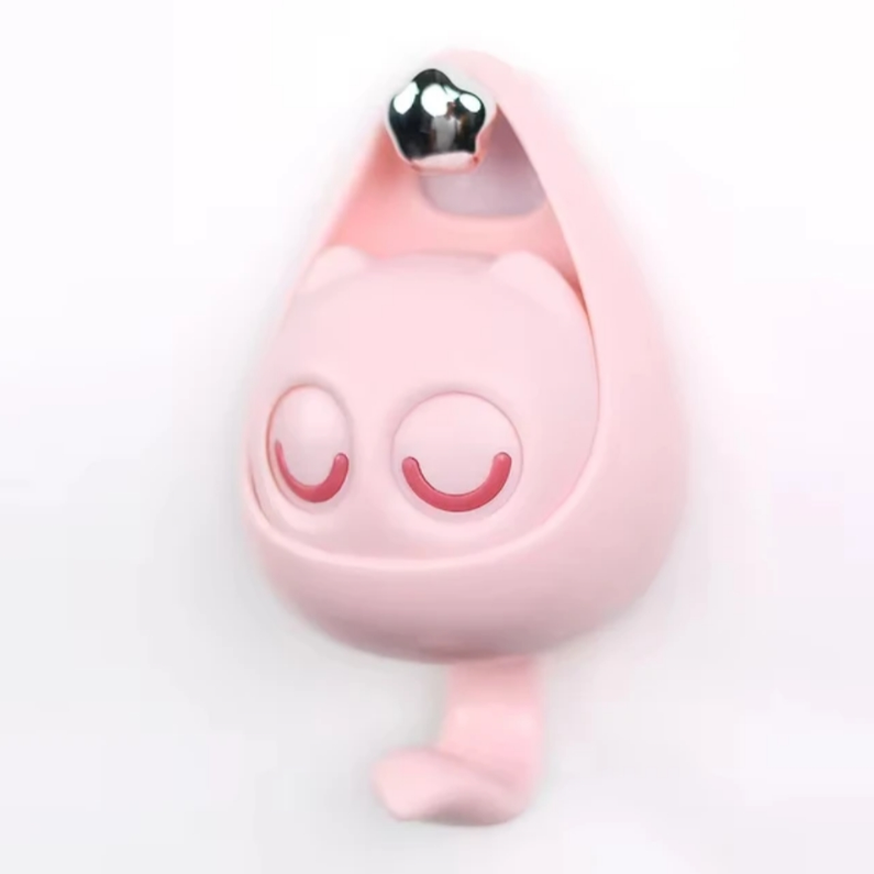 Pink cartoon character wall hook 