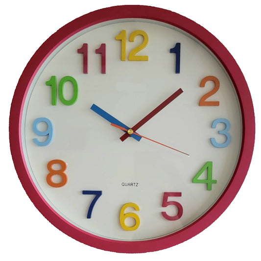 Colorful wall clock 