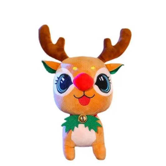 Cartooned Elk Plush 25 cm