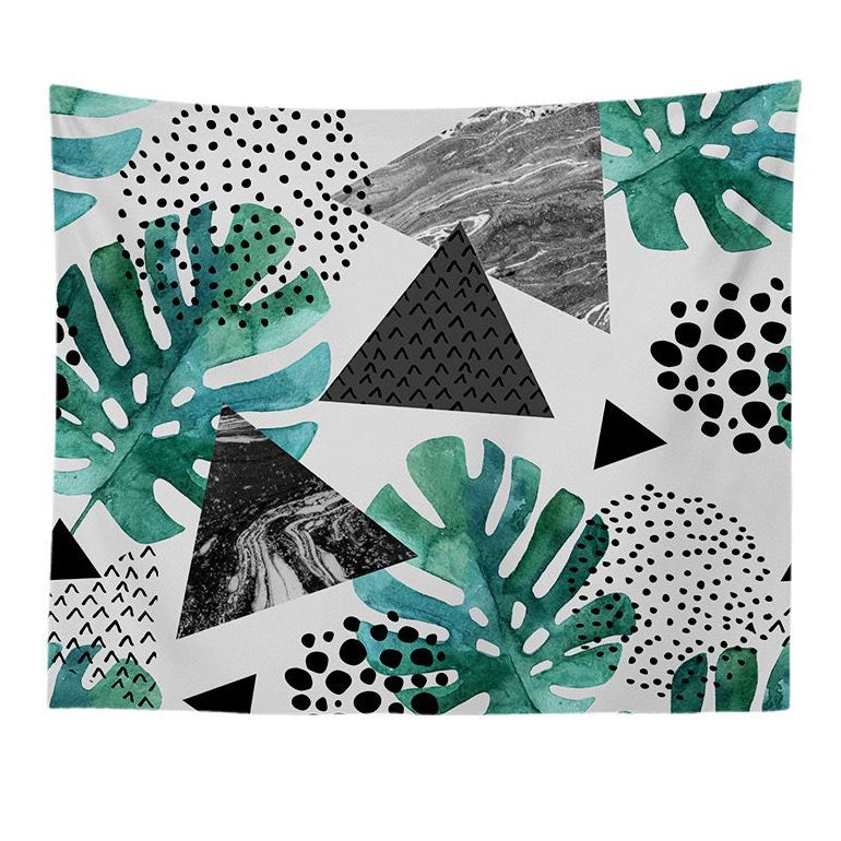 Tapestry Wall Hanging Triangles 130x150 cm