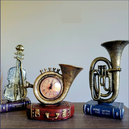 Decorative Vintage Music Instruments
